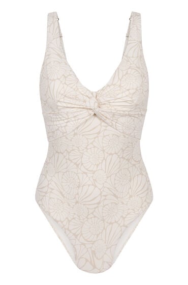 Hunkemöller Formende badedragt Caicos Beige