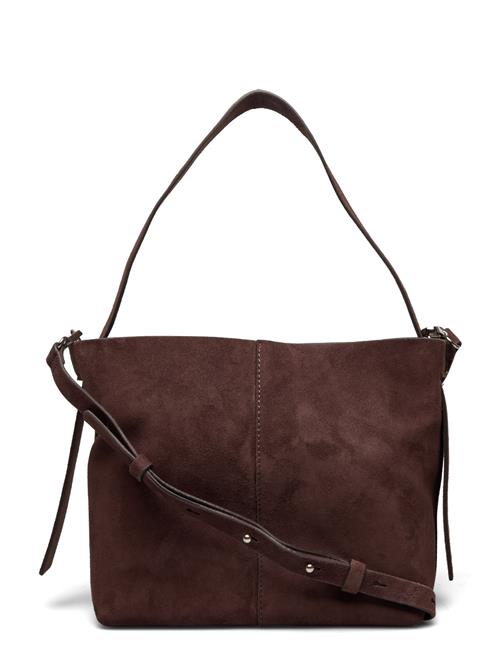 Se Suede Fraya Small Bag Becksöndergaard Brown ved Booztlet