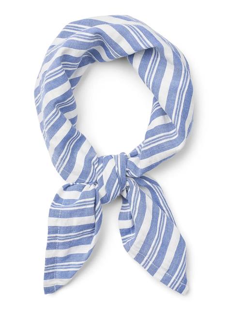 Nico Scarf - Seersucker STUDIO FEDER Blue