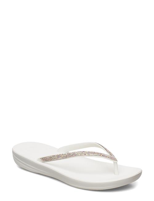 Se Iqushion Sparkle FitFlop White ved Booztlet