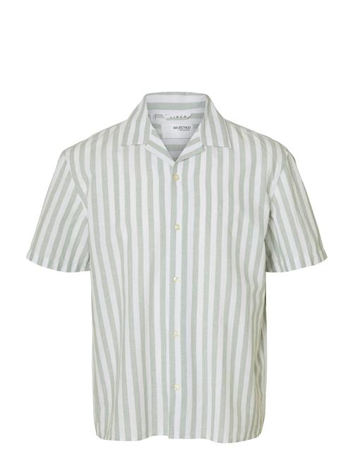 Slhrelaxsun Shirt Ss Resort Selected Green