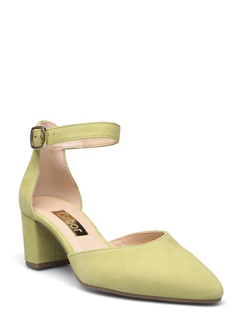 Se Ankle-Strap Pumps Gabor Green ved Booztlet