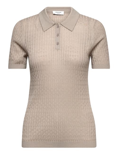 Se Rwsamira Ss Knit Pullover Rosemunde Beige ved Booztlet