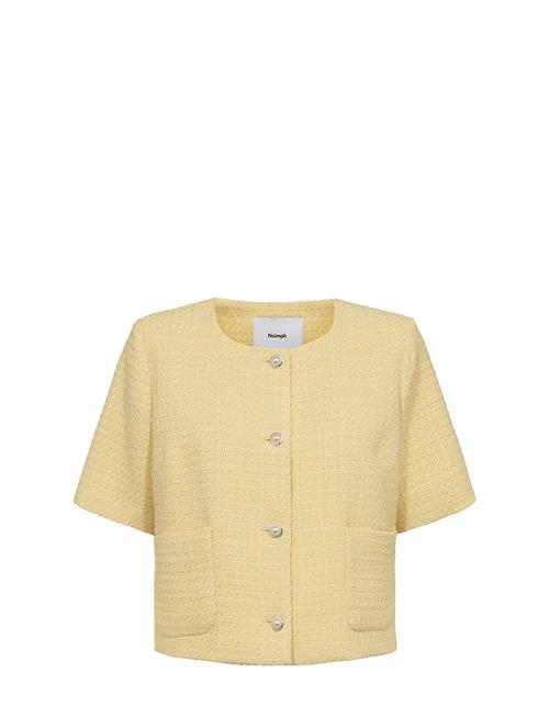 Se Nuindia Ss Blazer Nümph Yellow ved Booztlet