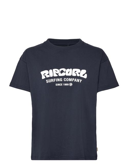 Se Surf Puff Relaxed Tee Rip Curl Navy ved Booztlet