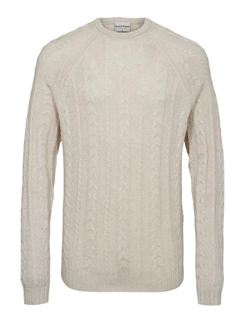 Bs Odale Regular Fit Knitwear Bruun & Stengade Cream