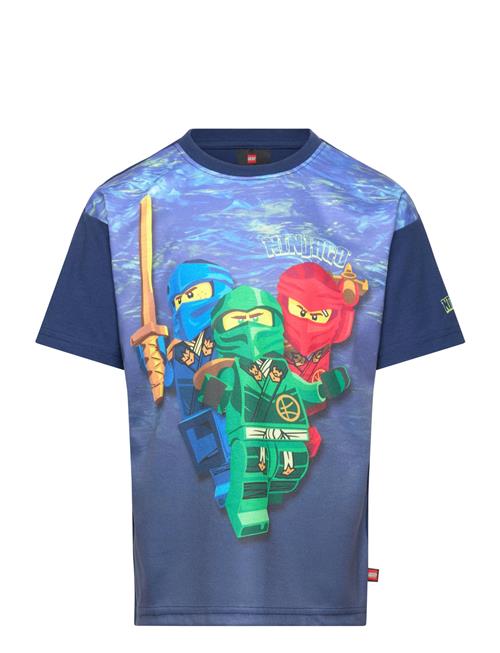 Se Lwtaffy 309 - T-Shirt S/S LEGO Kidswear Blue ved Booztlet