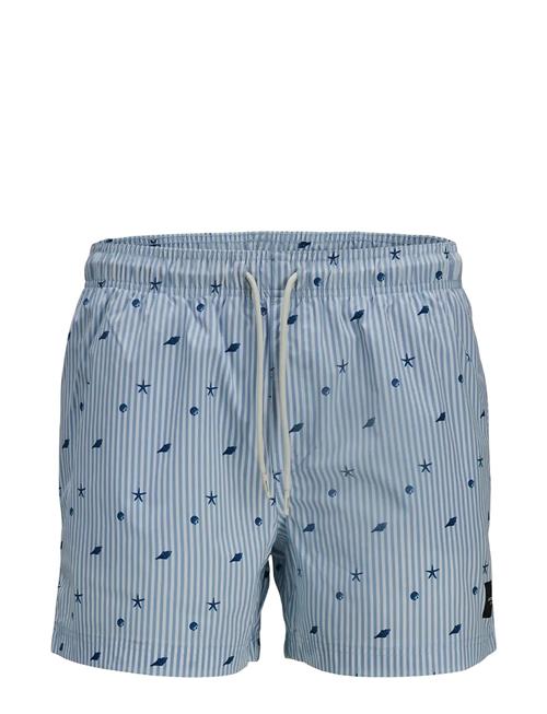 Jack & Jones Jpstmaui Jjswim Mini Stripe Akm Sn Jack & J S Blue