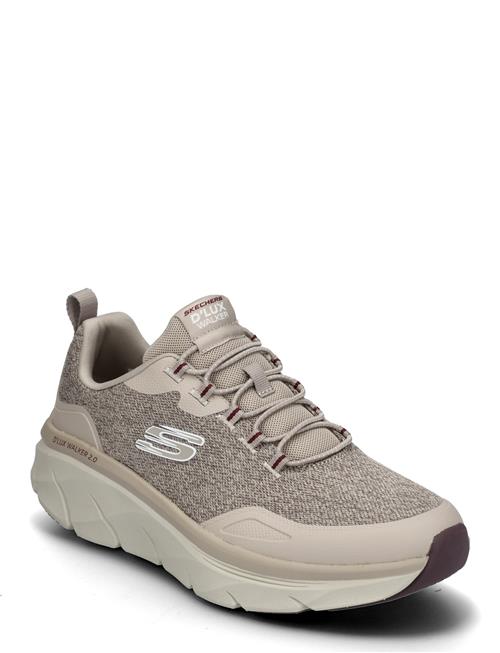 Se Mens D'lux Walker 2.0 Skechers Beige ved Booztlet