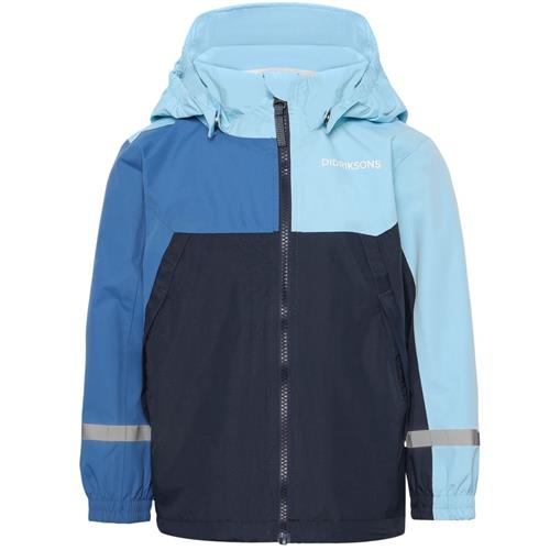 Didriksons Pilvi Kids Skaljakke Light Sea Blue 100 cm  Blå  100 cm  Unisex