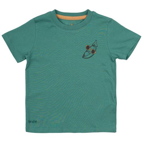 The New Siblings GOTS Newel Tee Bottle Green 86 cm  Grøn  86 cm  mand