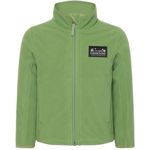 Didriksons Muskot Kids Fleece-jakke Algae Green 100 cm  Grøn  100 cm  Unisex