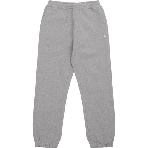 Wood Wood Cal Jogger Sweatpants Light Melange Grey