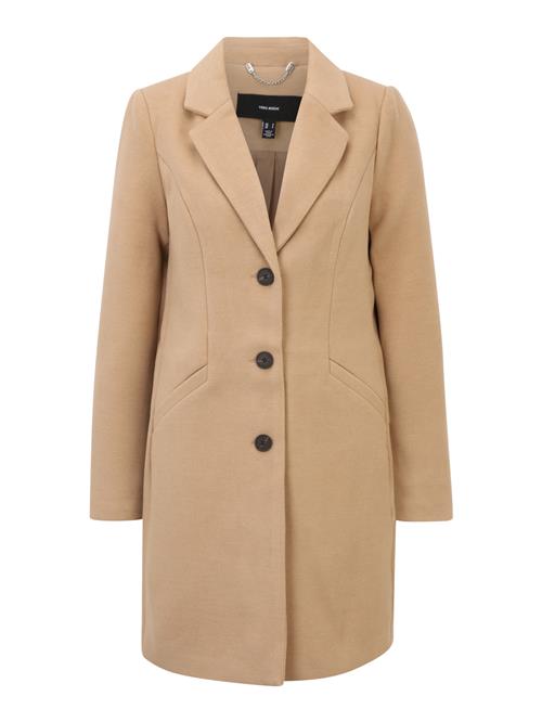 VERO MODA Overgangsfrakke 'COLLAR YORK'  beige