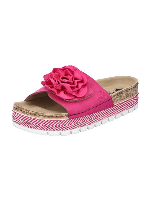 Se Rieker Pantoletter  fuchsia ved About You