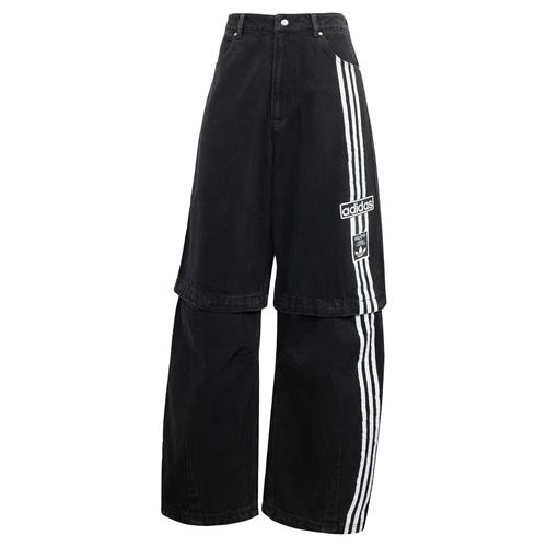 ADIDAS ORIGINALS Jeans  black denim / hvid