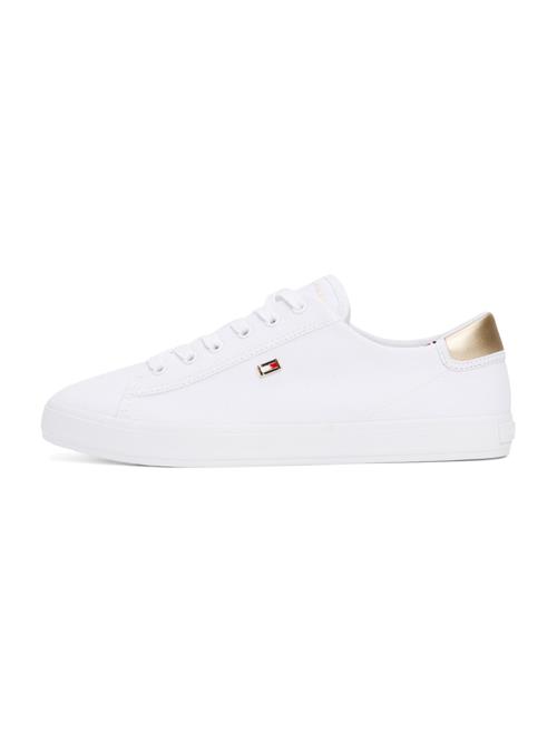 TOMMY HILFIGER Sneaker low  guld / hvid