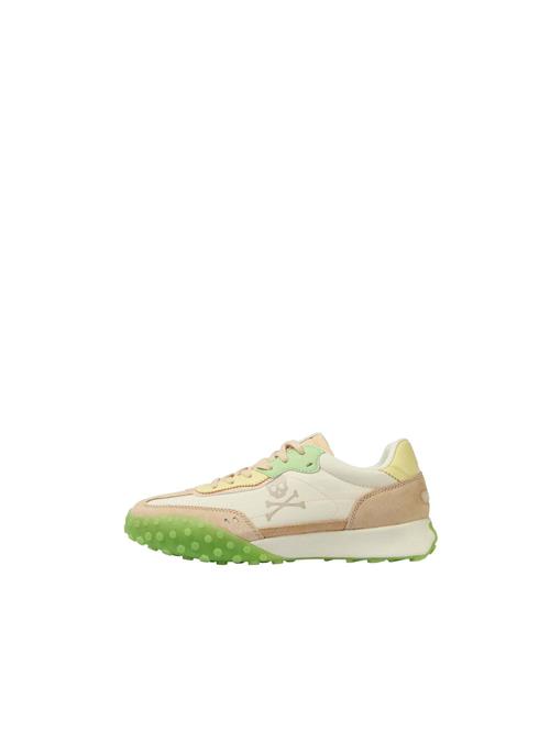 Scalpers Sneaker low  beige / pastelgul / lysegrøn / fersken