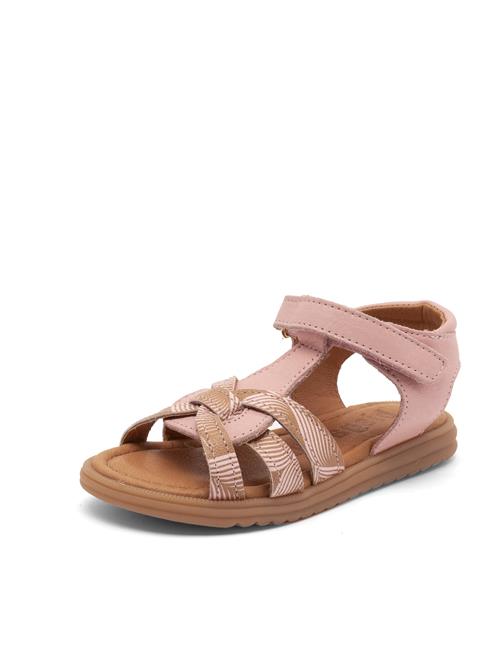 Se BISGAARD Sandaler 'Felicia'  brokade / rosé ved About You