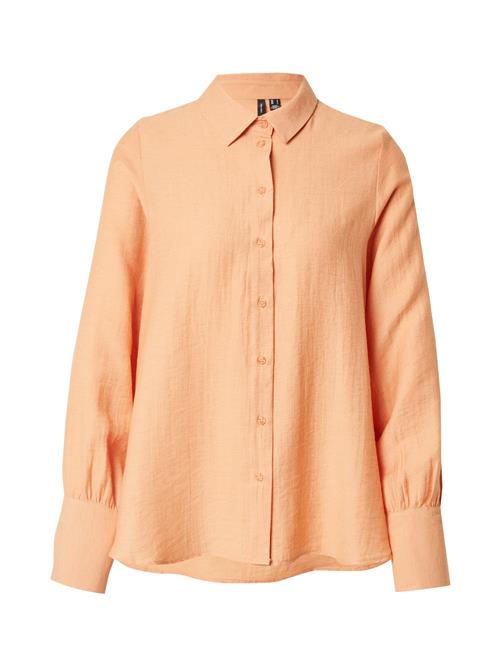 Se VERO MODA Bluse 'VMFLORA OLGA'  lyseorange ved About You