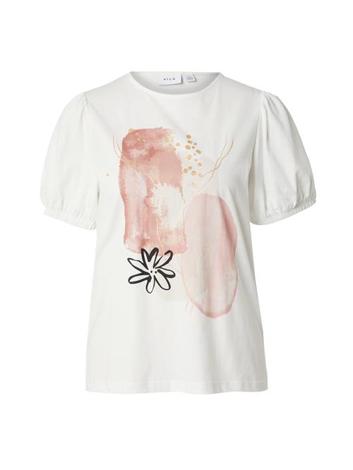 VILA Shirts 'VIVULLE'  guld / rosé / hvid