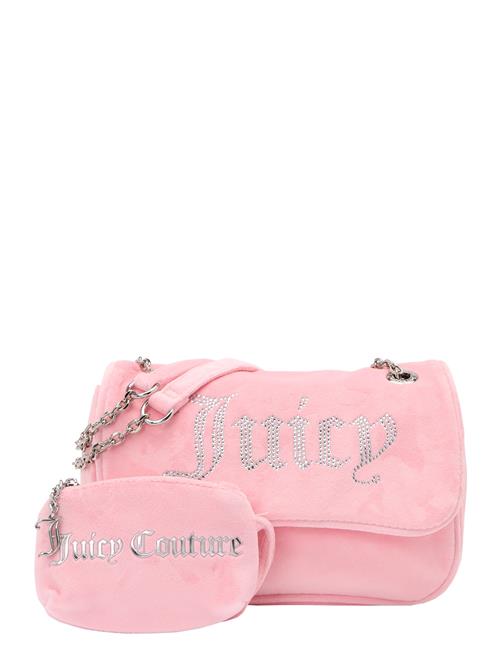 Se Juicy Couture Skuldertaske 'Kimberly'  pink / sølv ved About You