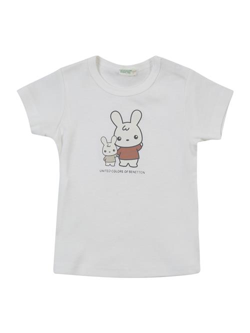 UNITED COLORS OF BENETTON Shirts  brun / sort / offwhite