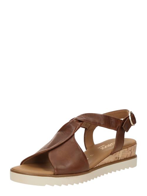 GABOR Sandaler med rem  brun