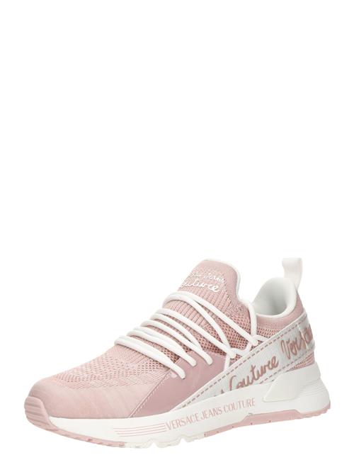 Se Versace Jeans Couture Sneaker low 'FONDO DYNAMIC'  gammelrosa / hvid ved About You