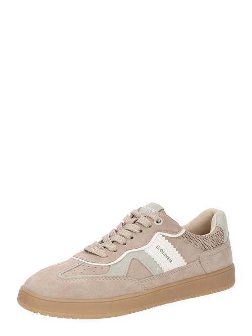 Se s.Oliver Sneaker low  beige / grå / hvid ved About You