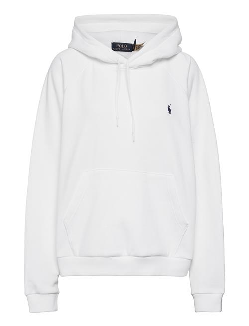 Se Fleece Pullover Hoodie Polo Ralph Lauren White ved Booztlet