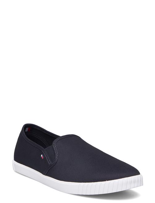 Se Canvas Slip-On Sneaker Tommy Hilfiger Blue ved Booztlet