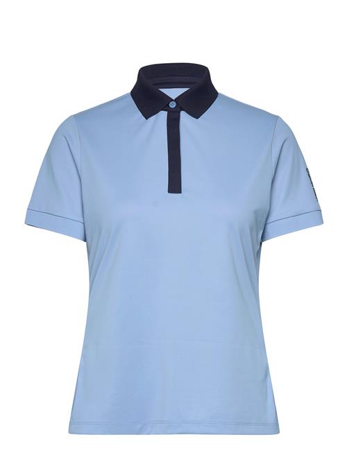 Se Whitney Short Sleeve Polo Calvin Klein Golf Blue ved Booztlet