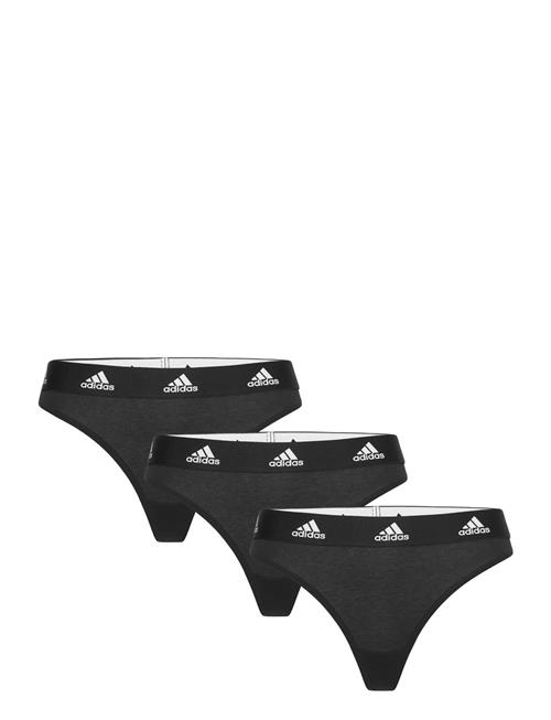 Thong Adidas Underwear Black