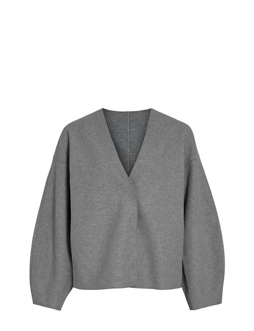 Se Vijuice Loose L/S Jacket - Noos Vila Grey ved Booztlet