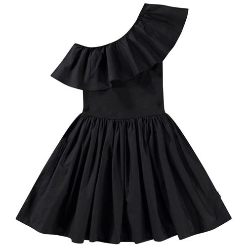 Molo Chloey Short Sleeve Dress Black 110/116 cm  Sort  110/116 cm  kvinde
