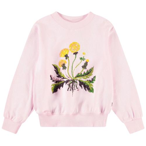 Molo Marge Sweatshirt Dandelion Glitter 92 cm  Lyserød  92 cm  kvinde