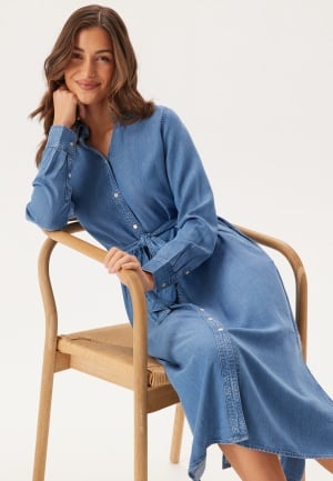 GANT Reg Chambray Shirt  dress Light Indigo 42