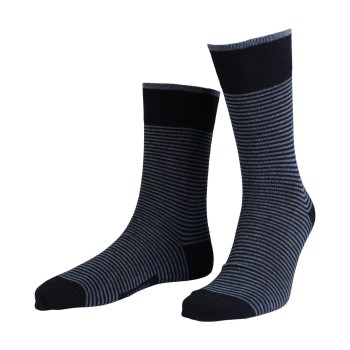 Amanda Christensen Strømper True Stripe Ankle Sock Marineblå Str 39/42