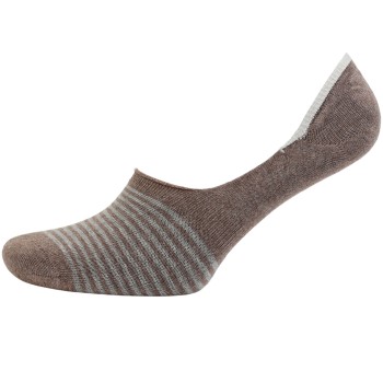 Amanda Christensen Strømper True Stripe Invisible Sock Mørkbrun  Str 41/42