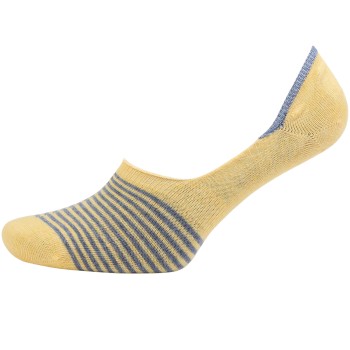 Se Amanda Christensen Strømper True Stripe Invisible Sock Gul Str 43/44 ved Timarco