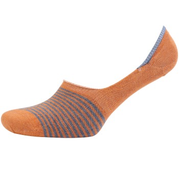 Amanda Christensen Strømper True Stripe Invisible Sock Blå/Orange Str 45/46