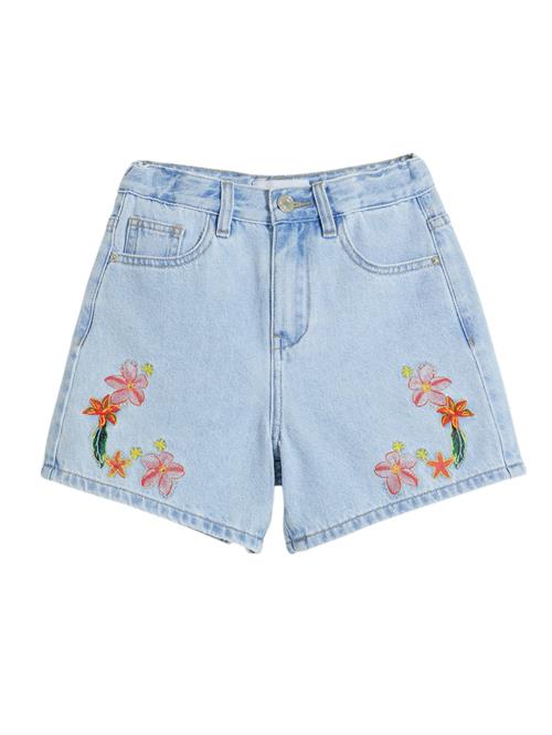 Desigual Jeans  lyseblå / orange / lyserød
