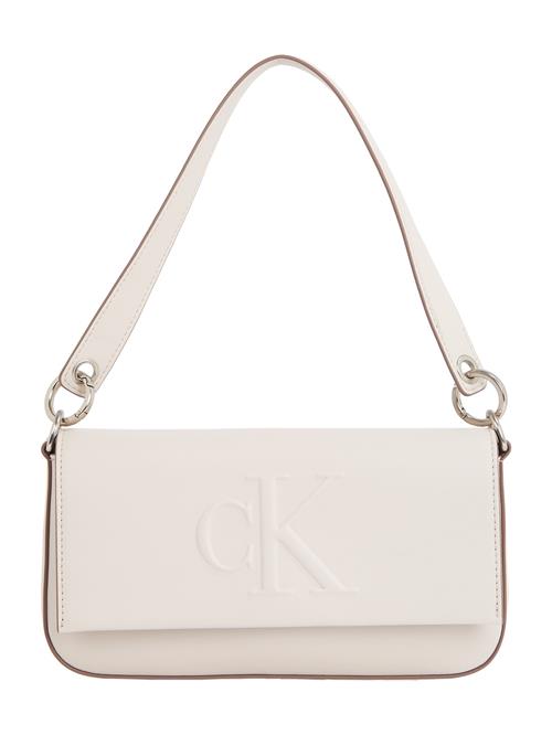 Calvin Klein Jeans Skuldertaske  creme