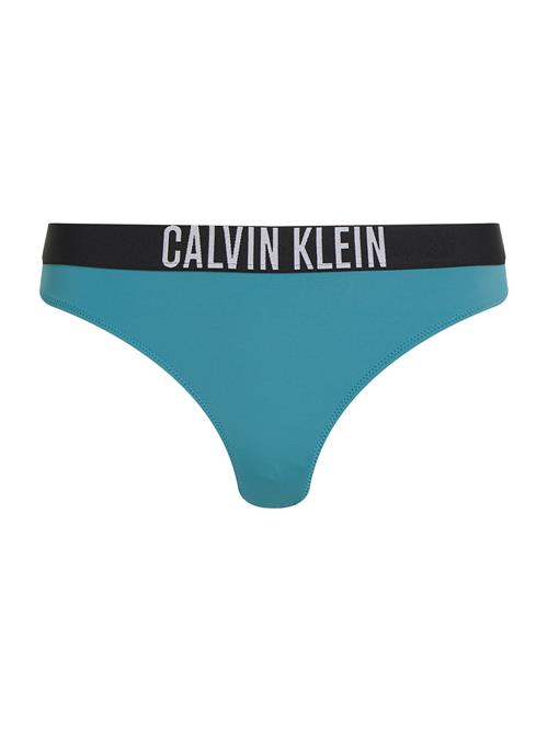 Se Calvin Klein Swimwear Bikinitrusse  blå / sort / hvid ved About You