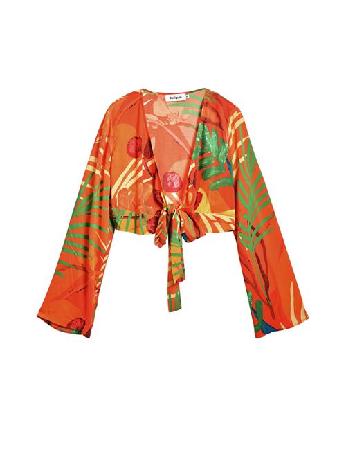 Desigual Bluse  gul / græsgrøn / orange / mørk pink