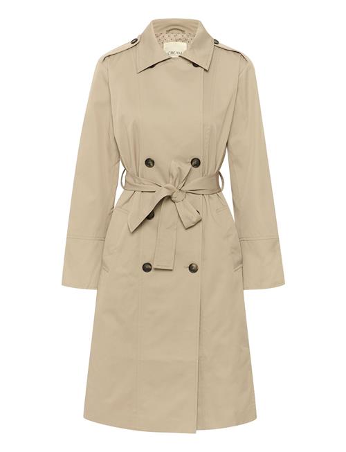 Crnovinna Trench Coat Cream Beige