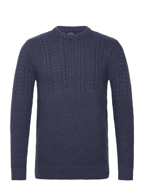 Jacob Cable Jumper Superdry Blue