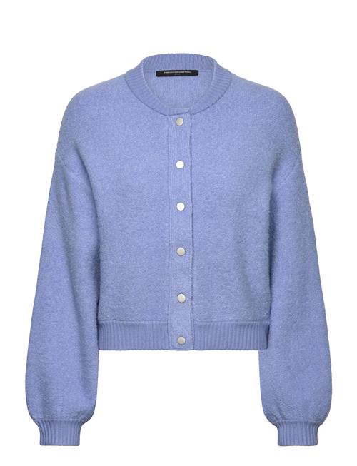 Se Melissa Knit Bomber Jacket French Connection Blue ved Booztlet