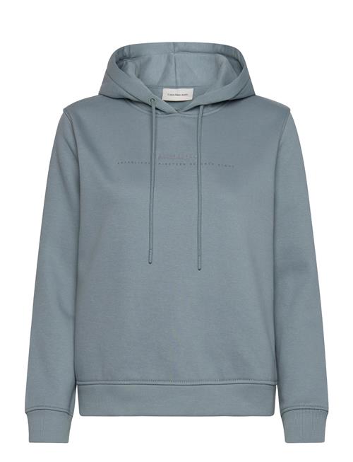 Institutional Graphic Reg Hoodie Calvin Klein Jeans Blue